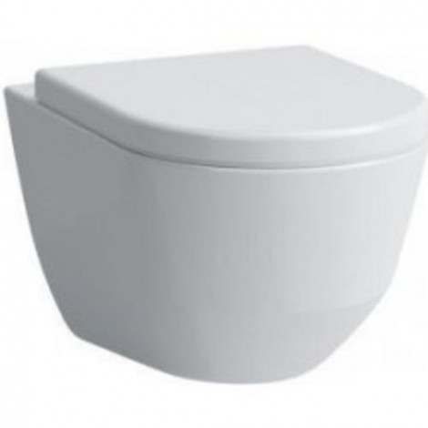 Laufen Pro - Závěsné WC, 530x360 mm, rimless, s LCC, bílá H8209664000001
