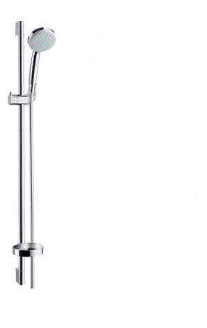 Hansgrohe Croma 100 - Set sprchové hlavice, 4 proudy, tyče 0,90 m a hadice, EcoSmart, chrom 27653000