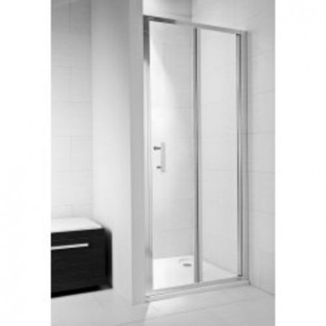 Jika Cubito Pure - Sprchové dveře skládací 800 L/P, sklo transparentní, stříbrná lesklá H2552410026681