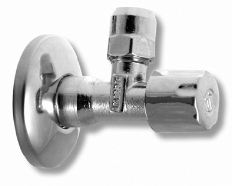 Novaservis - Rohový vřetenový ventil s matkou 1/2"x3/8" SC7105