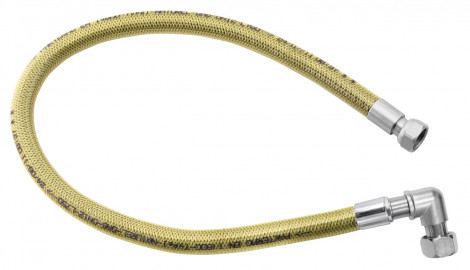 Novaservis - Plynová připojovací hadice s kolínkem 1/2" MM-1,5m WGK1500
