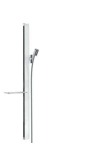 Hansgrohe Unica'E - Sprchová tyč 900 mm, se sprchovou hadicí, bílá/chrom 27640400