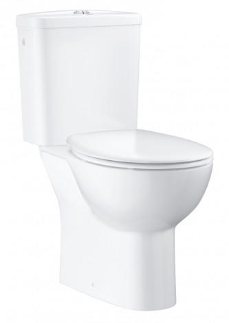Grohe Bau Ceramic - WC kombi set s nádržkou a sedátkem, alpská bílá 39495000