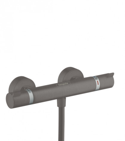 Hansgrohe Ecostat Comfort - Termostatická sprchová baterie, kartáčovaný černý chrom 13116340