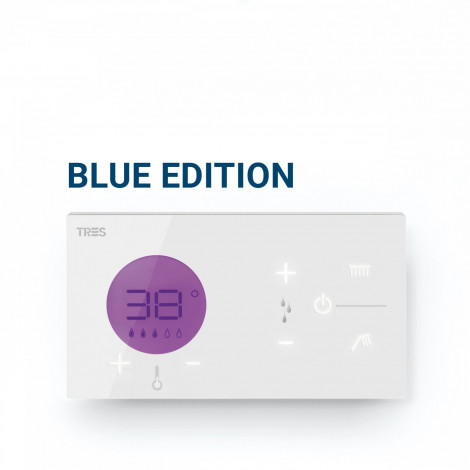 TRES EXCLUSIVE - Zapuštěné elektronické termostatické ovládání Shower Technology Blue Edition 49286299