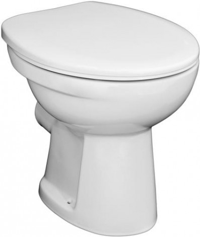 Jika Zeta Plus - Stojící WC, vodorovný odpad, Dual Flush, bílá H8227460000001