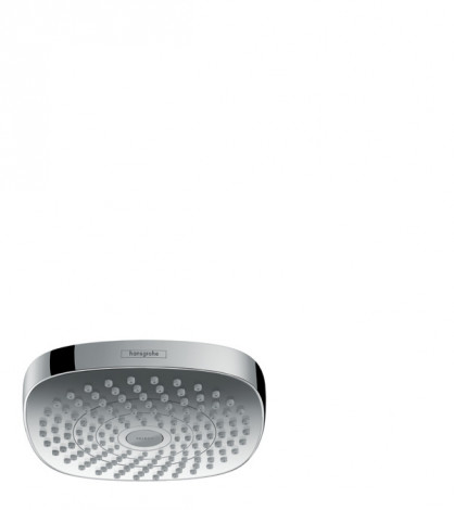Hansgrohe Croma Select E - Hlavová sprcha, 180 mm, 2 proudy, bílá/chrom 26524400