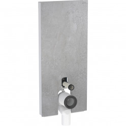 Geberit Monolith Plus - Sanitární modul pro stojící WC, 114 cm, spodní přívod vody, vzhled betonu 131.233.JV.7