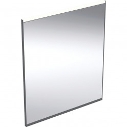 Geberit Option - Zrcadlo s LED osvětlením a vyhříváním, 60x70 cm, matná černá 502.781.14.1