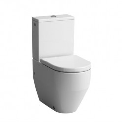 Laufen Pro - Stojící WC kombi mísa, 650x360 mm, zadní/spodní odpad, bílá H8259520000001