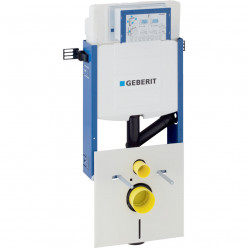 Geberit Kombifix - Montážní prvek pro závěsné WC, 108 cm, splachovací nádržka pod omítku Sigma 12 cm, pro odsávání zápachu 110.367.00.5