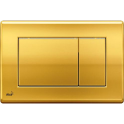 Alcadrain Basic - Ovládací tlačítko splachování, zlatá M275