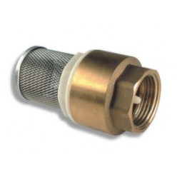 Novaservis - Zpětná klapka s nerezovým filtrem 1" JY502/25
