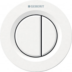 Geberit Splachovací systémy - Oddálené ovládání typ 01, pneumatické, pro 2 množství splachování, alpská bílá 116.042.11.1