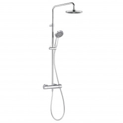 Kludi A-Qa - Set sprchové hlavice, hlavové sprchy, držáku, tyče a hadice, chrom 6619205-00