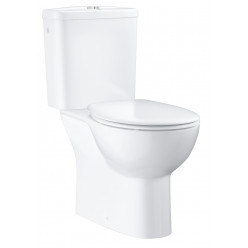 Grohe Bau Ceramic - WC kombi set s nádržkou a sedátkem softclose, rimless, alpská bílá 39346000