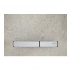 Geberit Sigma50 - Ovládací tlačítko pro 2 množství splachování, dekor betonu/chrom 115.788.JV.2