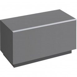 Geberit iCon - Boční skříňka 890x472 mm se zásuvkou, lávová 841091000
