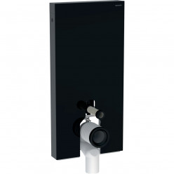 GEBERIT Monolith - Sanitární modul pro stojící WC, 101 cm, čelo ze skla 131.003.SJ.6