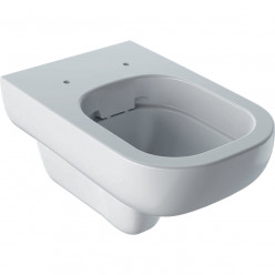 GEBERIT Smyle - Závěsné WC s hlubokým splachováním, Rimfree 500.210.01.1