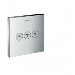 Hansgrohe Shower Select - Ventil pod omítku pro 3 spotřebiče, chrom 15764000