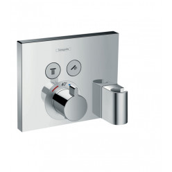 Hansgrohe Shower Select - Termostatická baterie pod omítku, se 2 výstupy, chrom 15765000