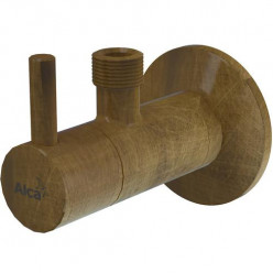 Alcadrain Ventily - Ventil rohový s filtrem 1/2", bronz-antic ARV001-ANTIC