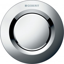 Geberit Splachovací systémy - Oddálené ovládání typ 01, pneumatické, pro 1 množství splachování, lesklý chrom 116.040.21.1