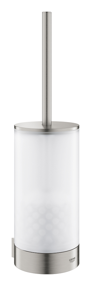 Grohe Selection - WC štětka nástěnná s držákem, sklo/supersteel 41076DC0