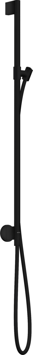 Axor One - Sprchová tyč s nástěnným připojením, černá matná 48792670