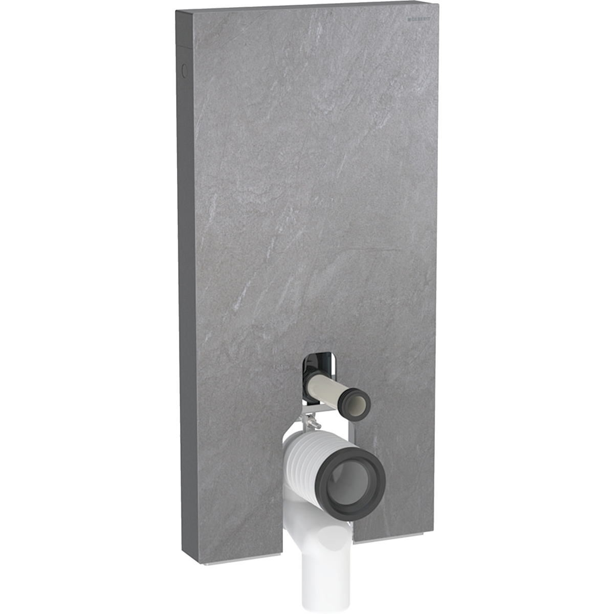Geberit Monolith Plus - Sanitární modul pro stojící WC, 101 cm, spodní přívod vody, vzhled břidlice 131.202.00.7