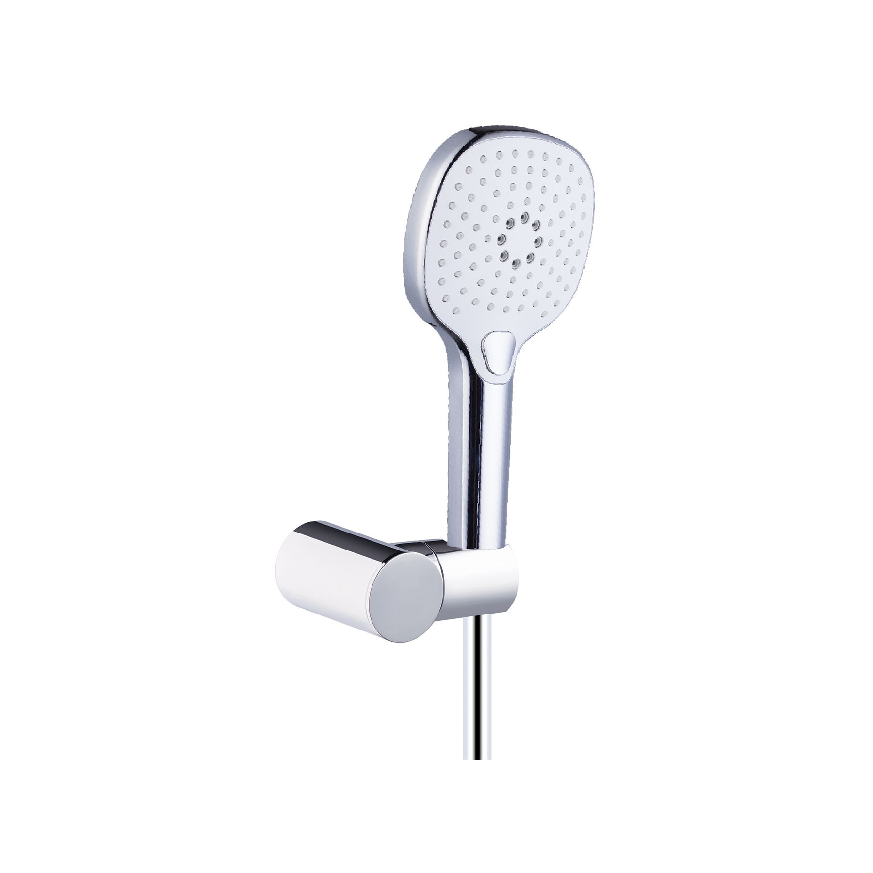 Sprchový set Auris Mode S - ruční sprcha se třemi typy produdu, včetně držáku a hadice, chrom