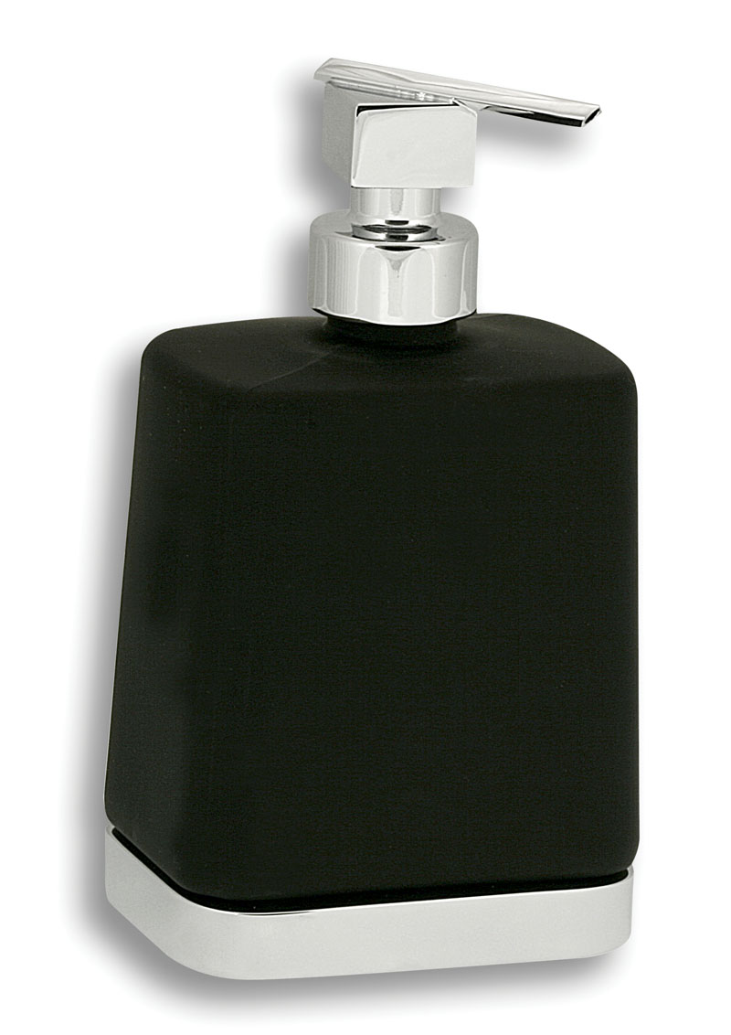 Novaservis - Dávkovač mýdla Metalia 4 černá-chrom 6450,5