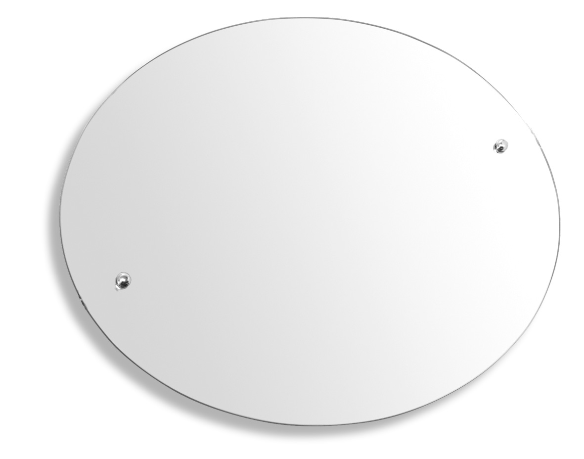 Novaservis - Zrcadlo ovál 60 x 50 cm Metalia 3 6317