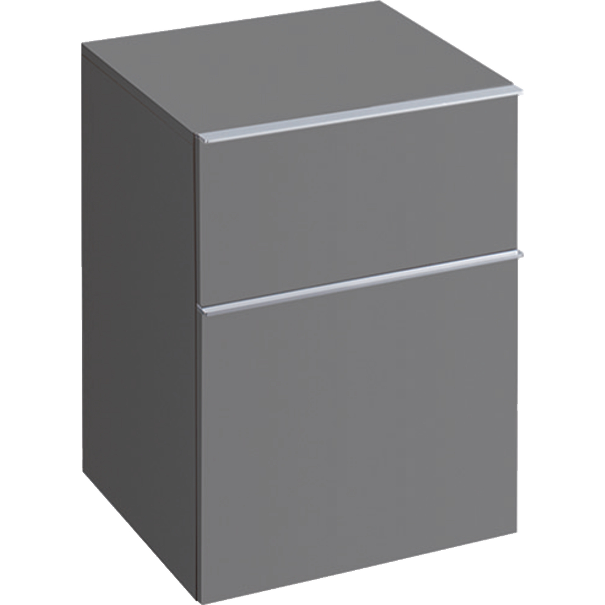 Geberit iCon - Boční skříňka 450x600 mm, 2 zásuvky, lávová 841046000