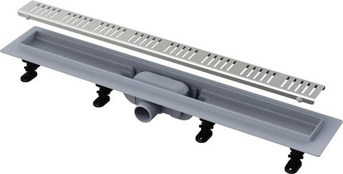 Alcadrain Odtokové žlaby - Podlahový žlab s perforovaným roštem Simple 950 APZ10-950M