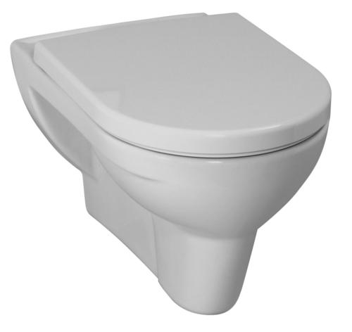 Laufen Pro - Závěsné WC, 560x360 mm, ploché splachování, s LCC, bílá H8209514000001