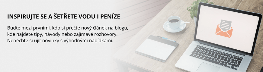 Inspirujte se a šetřete vodu i peníze